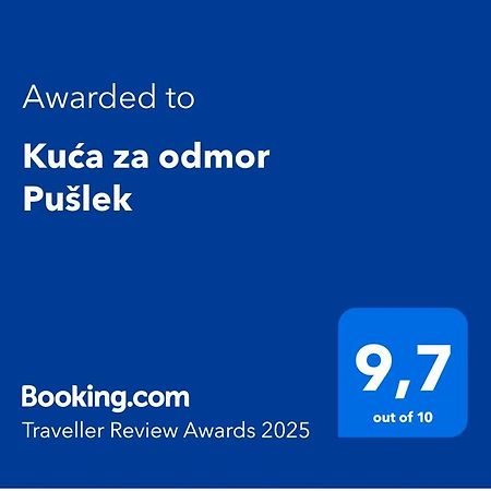Willa Kuca Za Odmor Puslek Grabrovnik Zewnętrze zdjęcie